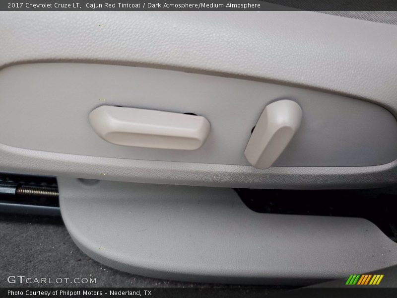 Cajun Red Tintcoat / Dark Atmosphere/Medium Atmosphere 2017 Chevrolet Cruze LT