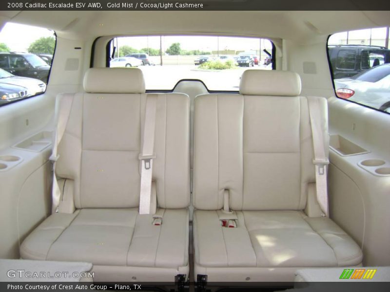 Gold Mist / Cocoa/Light Cashmere 2008 Cadillac Escalade ESV AWD