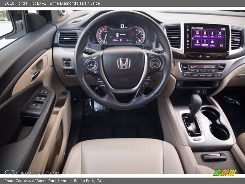 Dashboard of 2018 Pilot EX-L