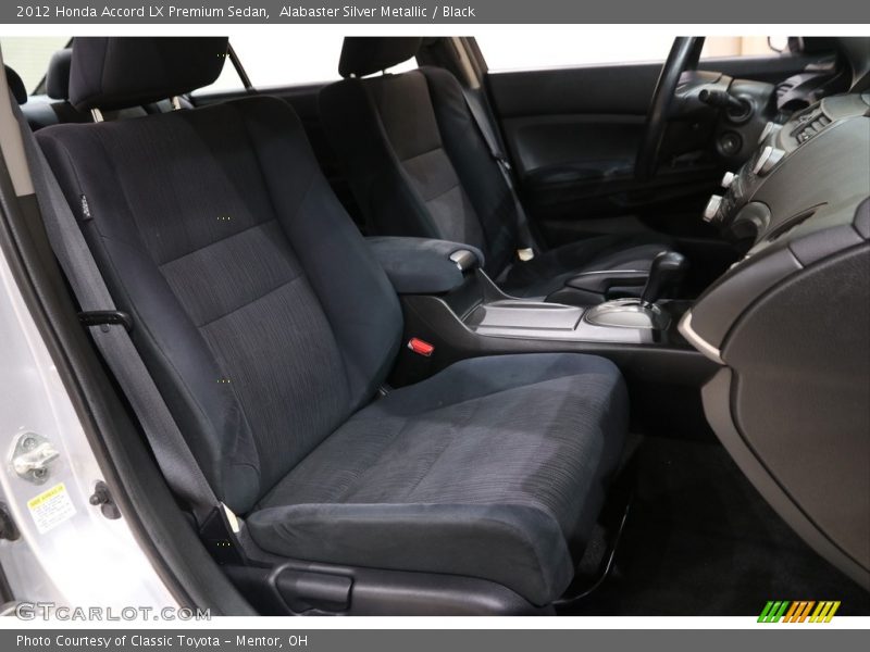Alabaster Silver Metallic / Black 2012 Honda Accord LX Premium Sedan