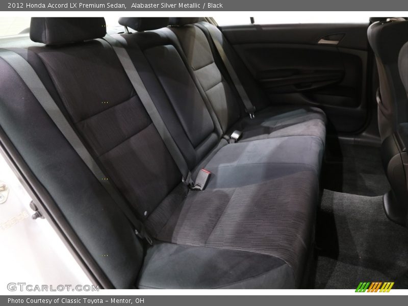 Alabaster Silver Metallic / Black 2012 Honda Accord LX Premium Sedan