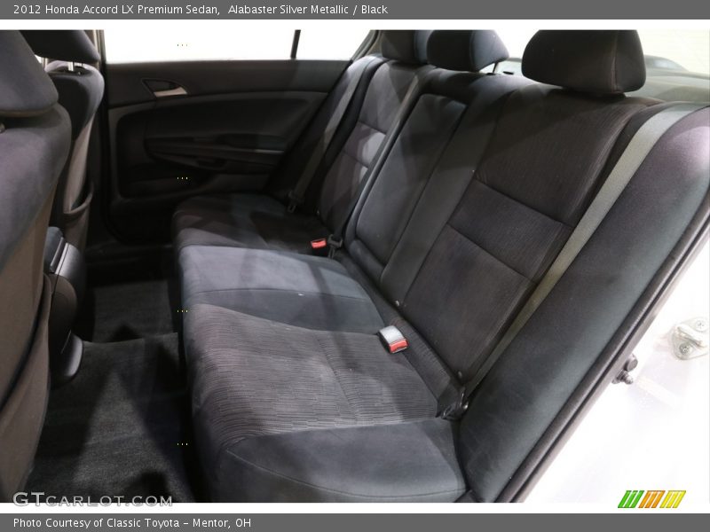Alabaster Silver Metallic / Black 2012 Honda Accord LX Premium Sedan