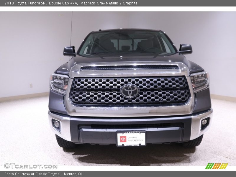 Magnetic Gray Metallic / Graphite 2018 Toyota Tundra SR5 Double Cab 4x4