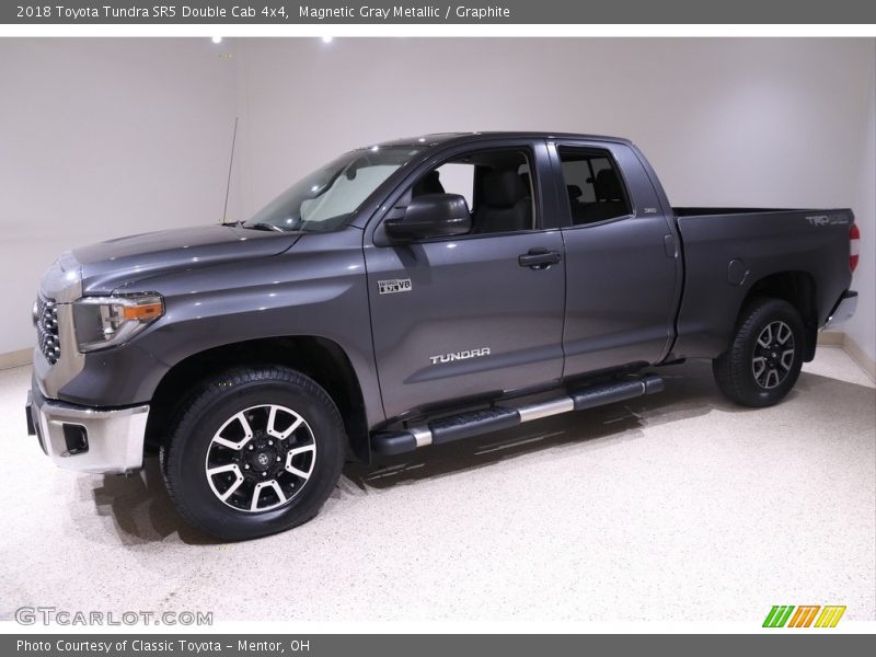 Magnetic Gray Metallic / Graphite 2018 Toyota Tundra SR5 Double Cab 4x4