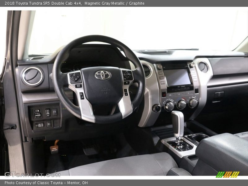Magnetic Gray Metallic / Graphite 2018 Toyota Tundra SR5 Double Cab 4x4