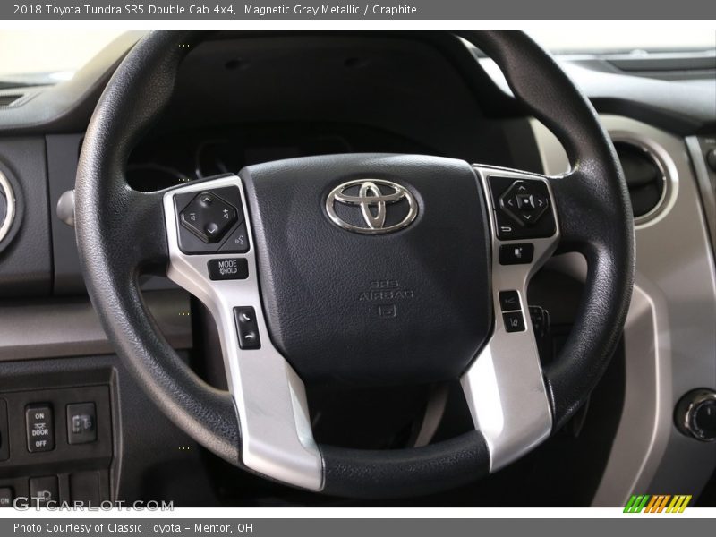 Magnetic Gray Metallic / Graphite 2018 Toyota Tundra SR5 Double Cab 4x4