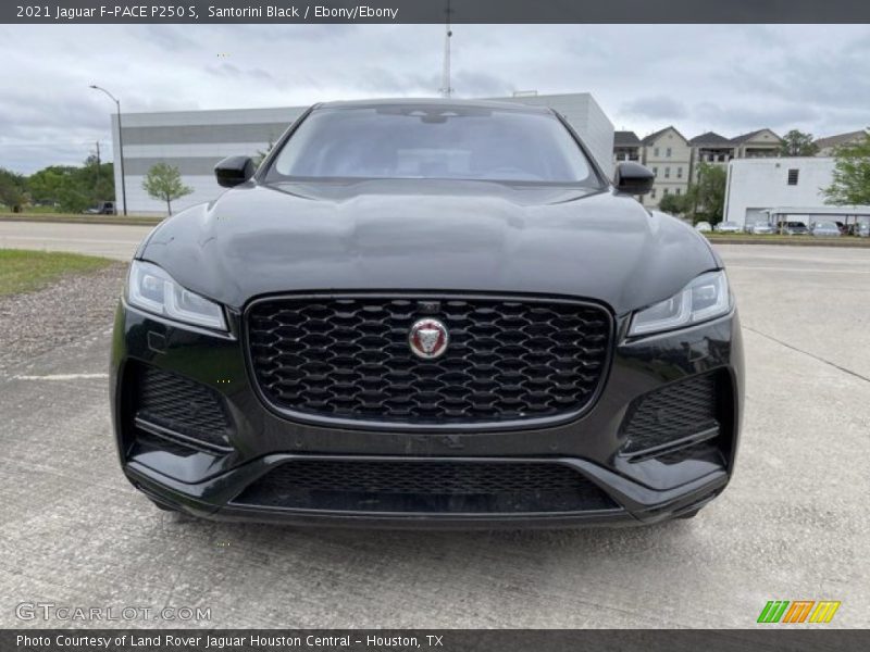 Santorini Black / Ebony/Ebony 2021 Jaguar F-PACE P250 S