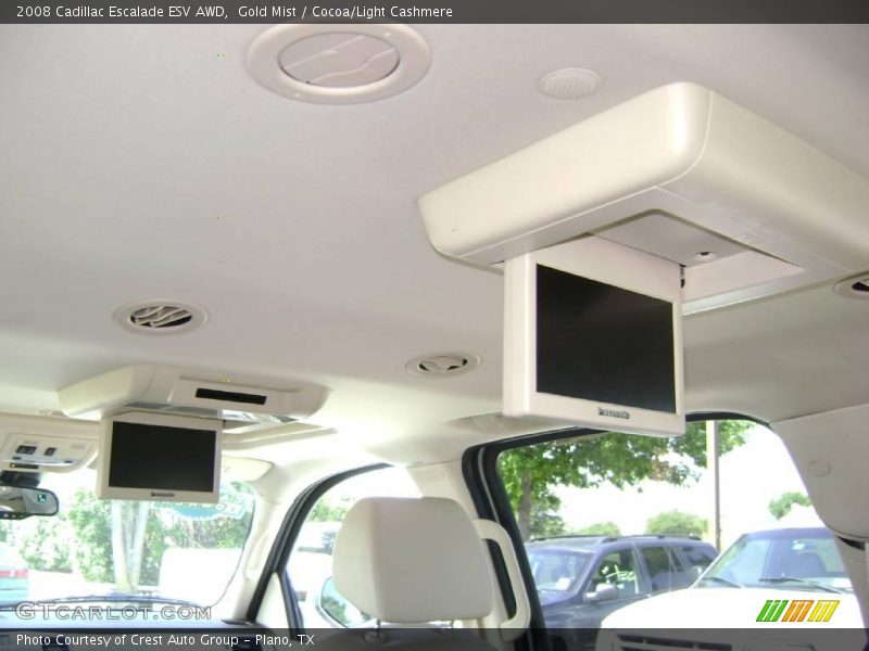 Gold Mist / Cocoa/Light Cashmere 2008 Cadillac Escalade ESV AWD