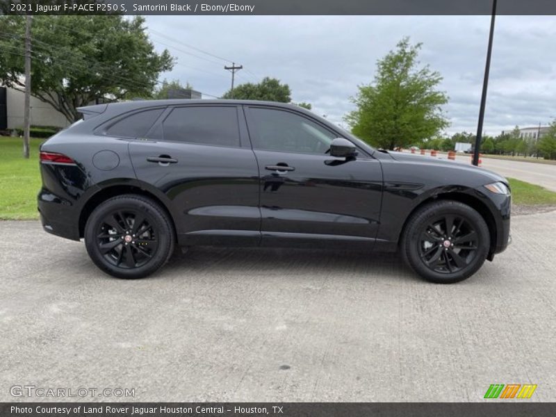 Santorini Black / Ebony/Ebony 2021 Jaguar F-PACE P250 S