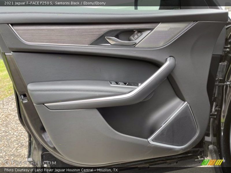 Santorini Black / Ebony/Ebony 2021 Jaguar F-PACE P250 S
