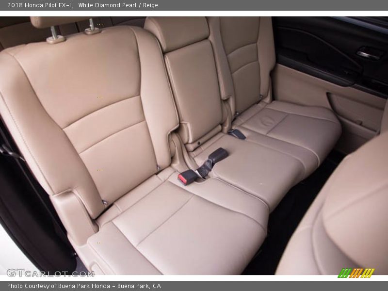 Rear Seat of 2018 Pilot EX-L