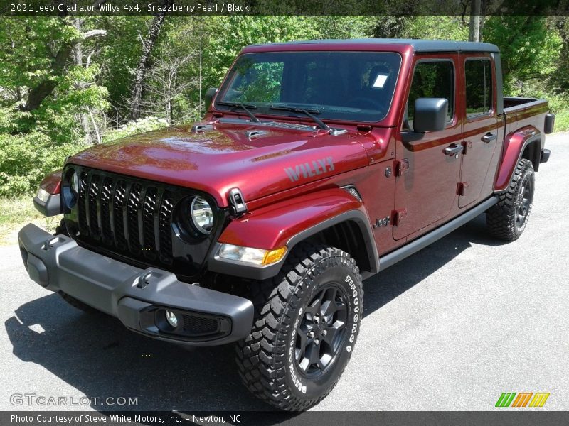 Snazzberry Pearl / Black 2021 Jeep Gladiator Willys 4x4