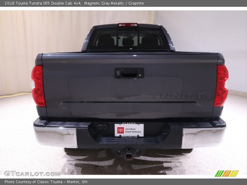 Magnetic Gray Metallic / Graphite 2018 Toyota Tundra SR5 Double Cab 4x4