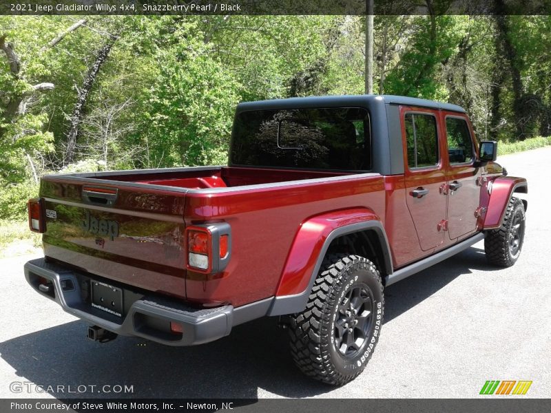 Snazzberry Pearl / Black 2021 Jeep Gladiator Willys 4x4