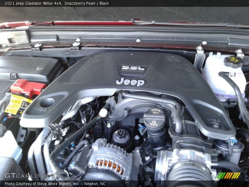 Snazzberry Pearl / Black 2021 Jeep Gladiator Willys 4x4