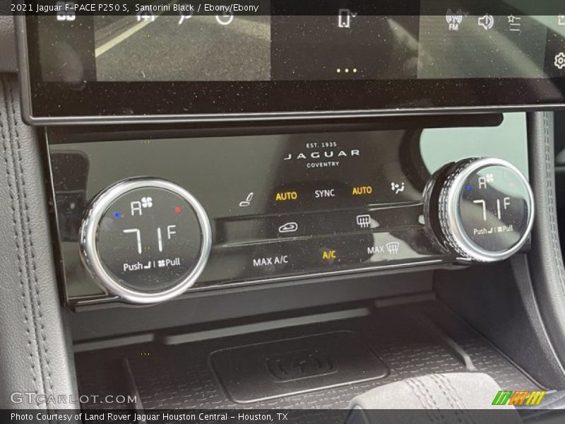 Santorini Black / Ebony/Ebony 2021 Jaguar F-PACE P250 S