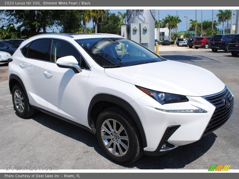 Eminent White Pearl / Black 2020 Lexus NX 300