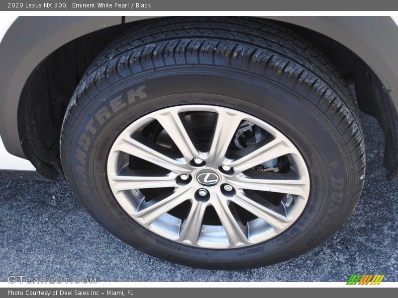 Eminent White Pearl / Black 2020 Lexus NX 300