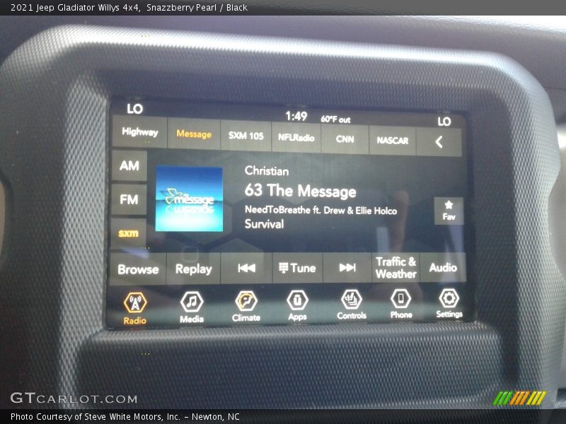 Snazzberry Pearl / Black 2021 Jeep Gladiator Willys 4x4