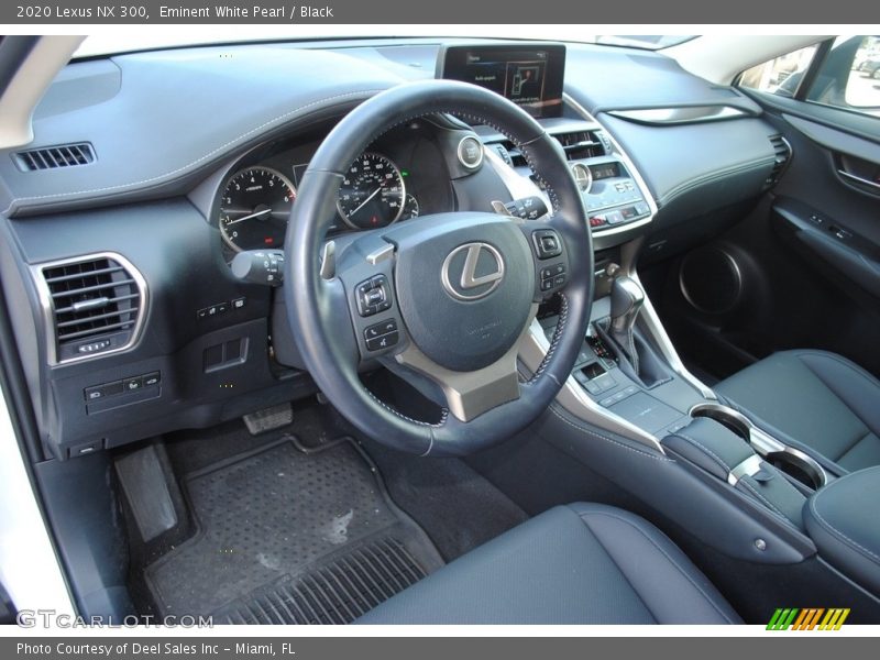 Eminent White Pearl / Black 2020 Lexus NX 300