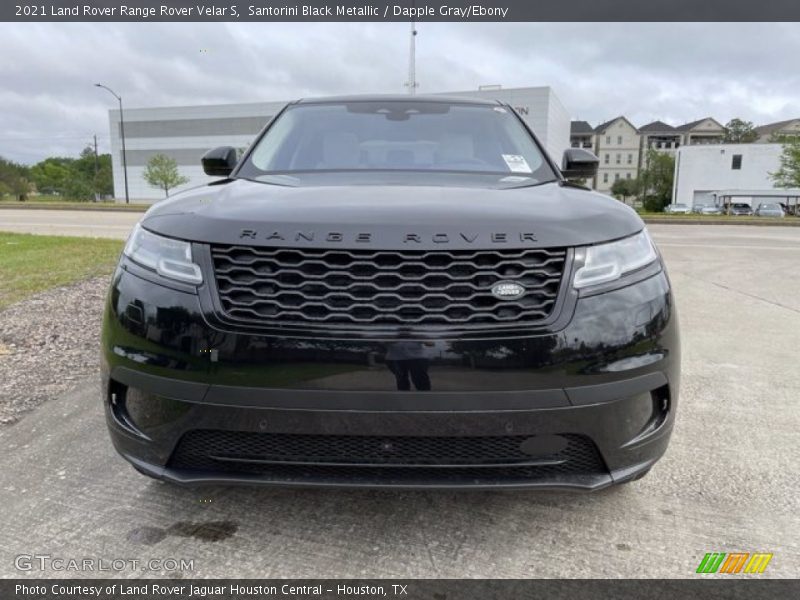 Santorini Black Metallic / Dapple Gray/Ebony 2021 Land Rover Range Rover Velar S