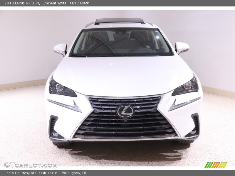 Eminent White Pearl / Black 2018 Lexus NX 300