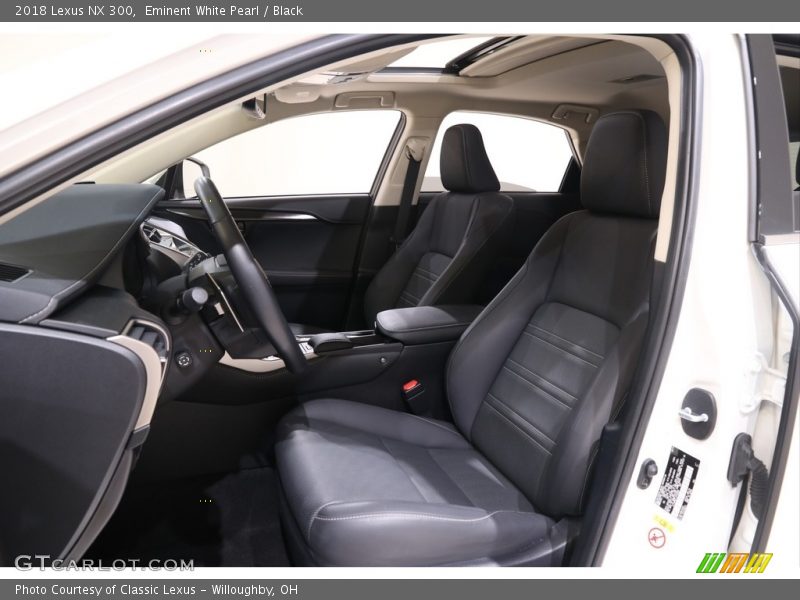 Front Seat of 2018 NX 300