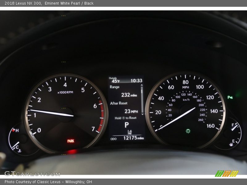  2018 NX 300 300 Gauges