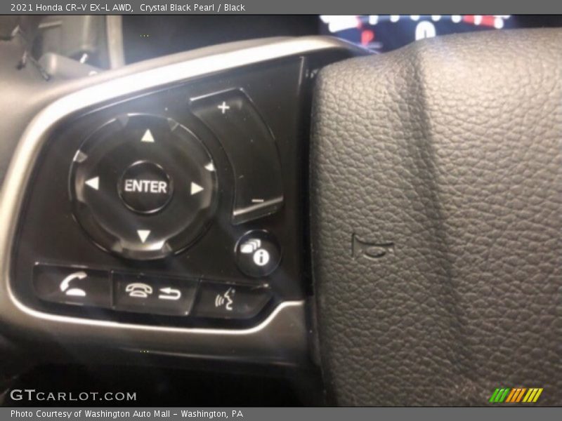 Crystal Black Pearl / Black 2021 Honda CR-V EX-L AWD