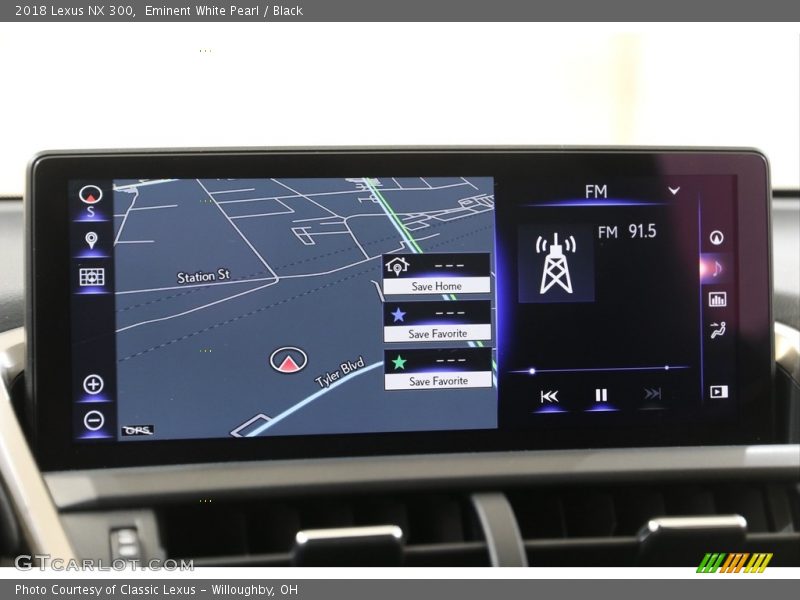 Eminent White Pearl / Black 2018 Lexus NX 300
