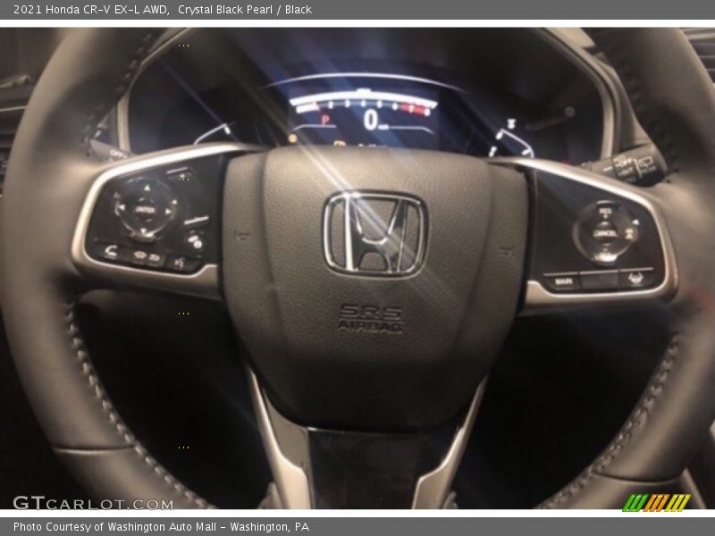 Crystal Black Pearl / Black 2021 Honda CR-V EX-L AWD