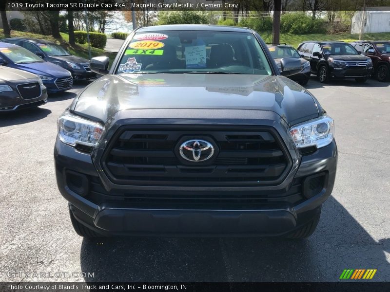 Magnetic Gray Metallic / Cement Gray 2019 Toyota Tacoma SR Double Cab 4x4