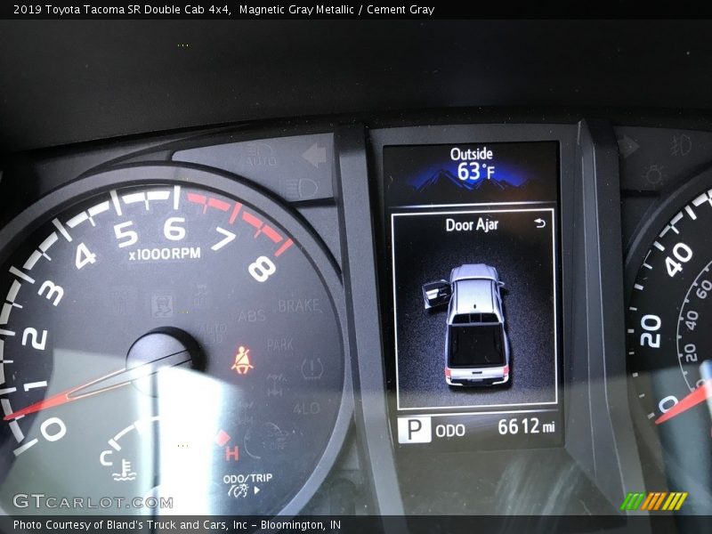 Magnetic Gray Metallic / Cement Gray 2019 Toyota Tacoma SR Double Cab 4x4