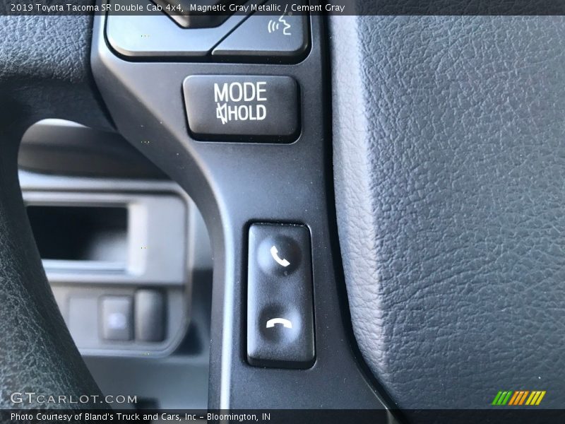 Magnetic Gray Metallic / Cement Gray 2019 Toyota Tacoma SR Double Cab 4x4