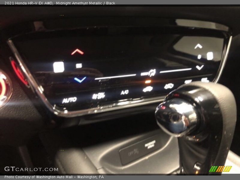 Midnight Amethyst Metallic / Black 2021 Honda HR-V EX AWD
