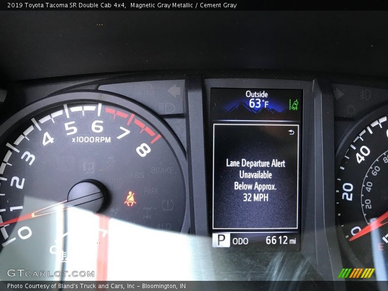 Magnetic Gray Metallic / Cement Gray 2019 Toyota Tacoma SR Double Cab 4x4