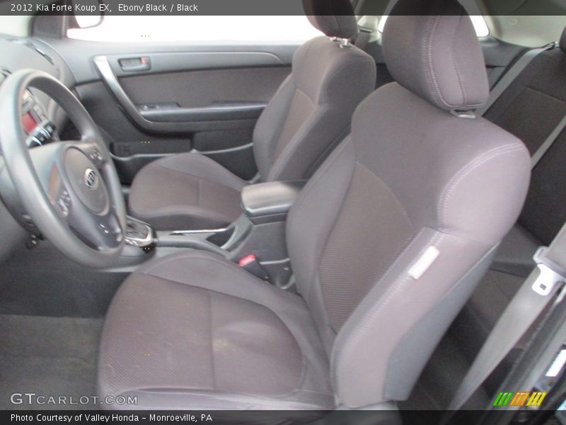 Ebony Black / Black 2012 Kia Forte Koup EX