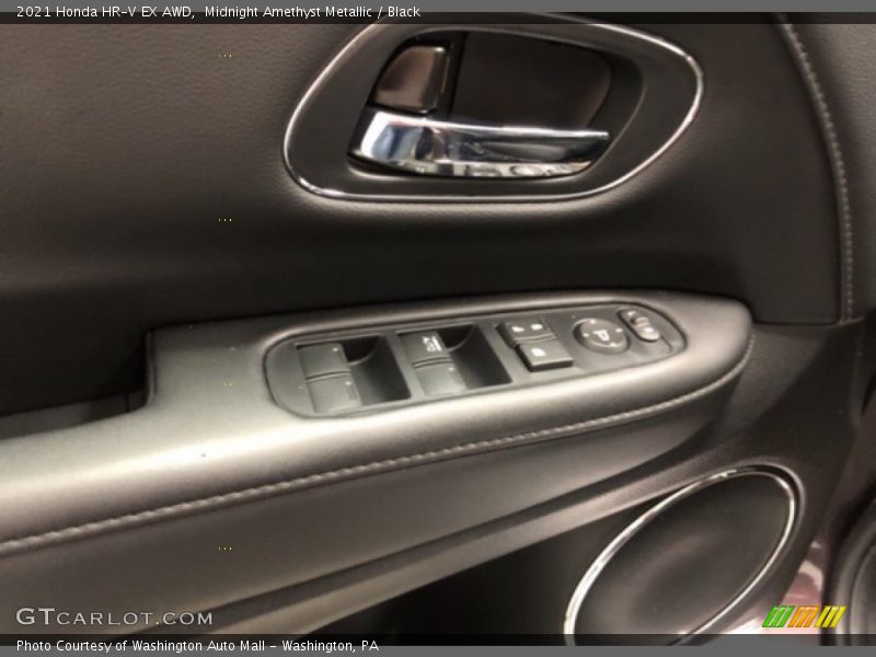 Midnight Amethyst Metallic / Black 2021 Honda HR-V EX AWD