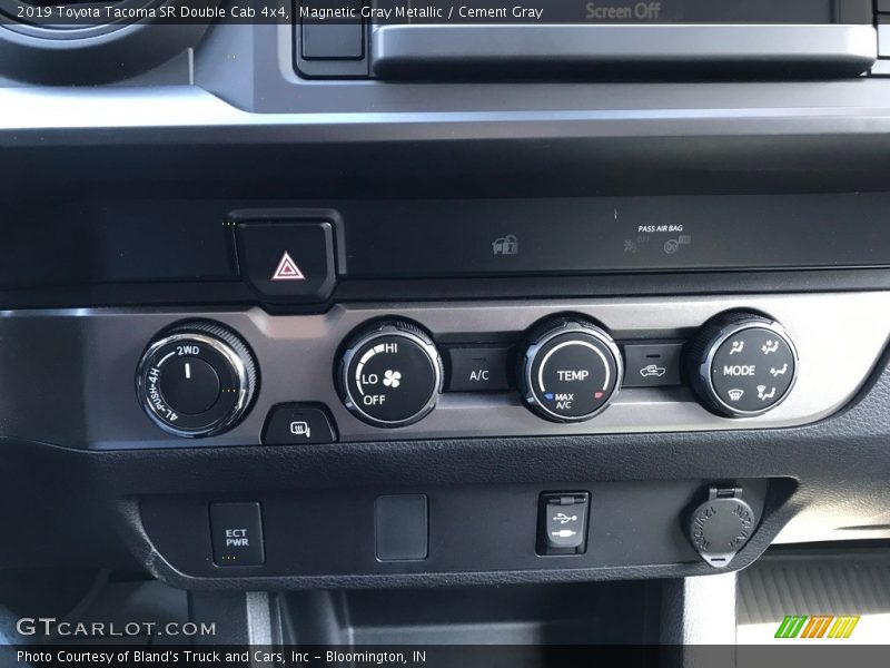Magnetic Gray Metallic / Cement Gray 2019 Toyota Tacoma SR Double Cab 4x4