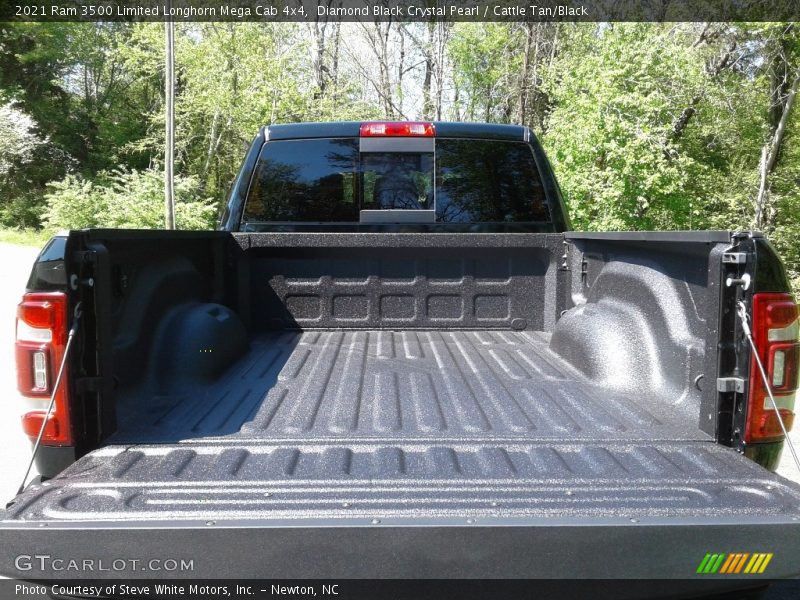 Diamond Black Crystal Pearl / Cattle Tan/Black 2021 Ram 3500 Limited Longhorn Mega Cab 4x4