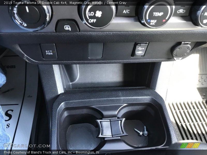Magnetic Gray Metallic / Cement Gray 2019 Toyota Tacoma SR Double Cab 4x4