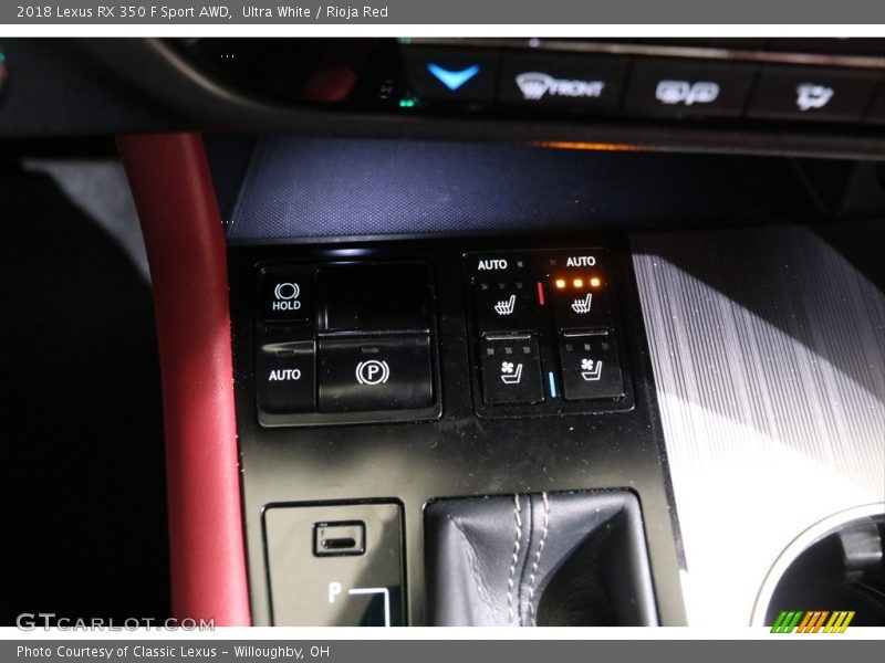 Ultra White / Rioja Red 2018 Lexus RX 350 F Sport AWD