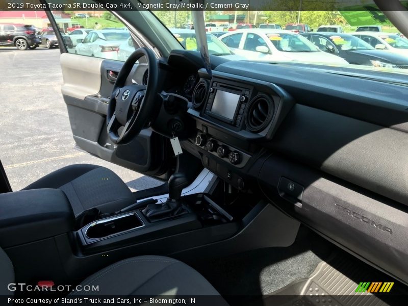 Magnetic Gray Metallic / Cement Gray 2019 Toyota Tacoma SR Double Cab 4x4