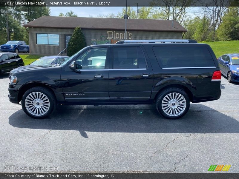 Black Velvet / Ebony 2017 Lincoln Navigator L Reserve 4x4