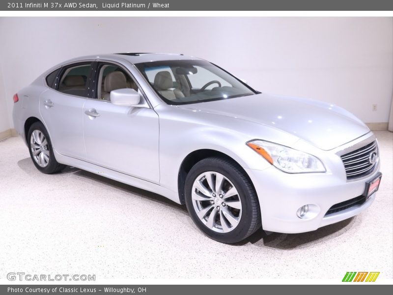 Liquid Platinum / Wheat 2011 Infiniti M 37x AWD Sedan