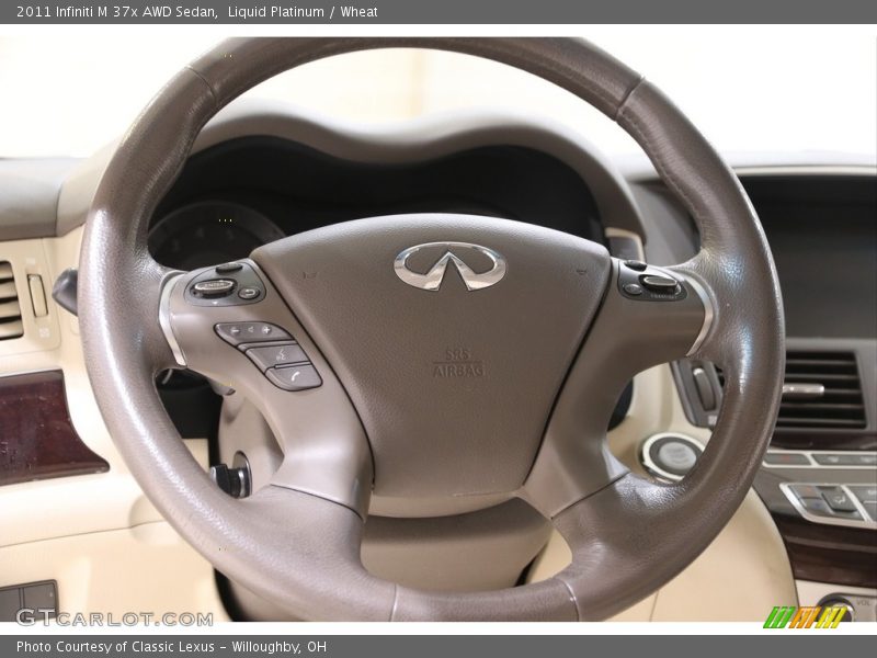 Liquid Platinum / Wheat 2011 Infiniti M 37x AWD Sedan