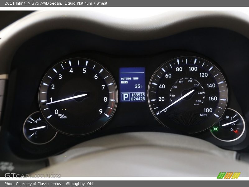 Liquid Platinum / Wheat 2011 Infiniti M 37x AWD Sedan