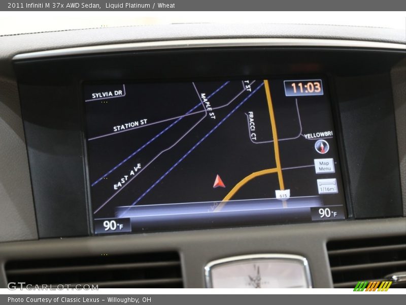 Liquid Platinum / Wheat 2011 Infiniti M 37x AWD Sedan