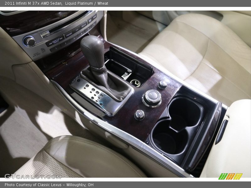 Liquid Platinum / Wheat 2011 Infiniti M 37x AWD Sedan