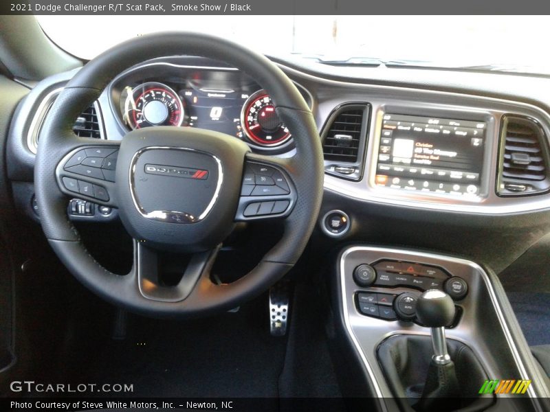 Smoke Show / Black 2021 Dodge Challenger R/T Scat Pack